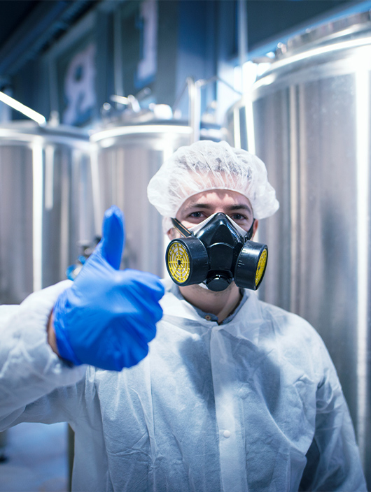 Teja chemical factory team and production